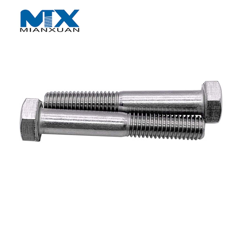 Fabricante estándar A2 A4 18-8 del acero inoxidable del perno de cabeza hexagonal DIN931