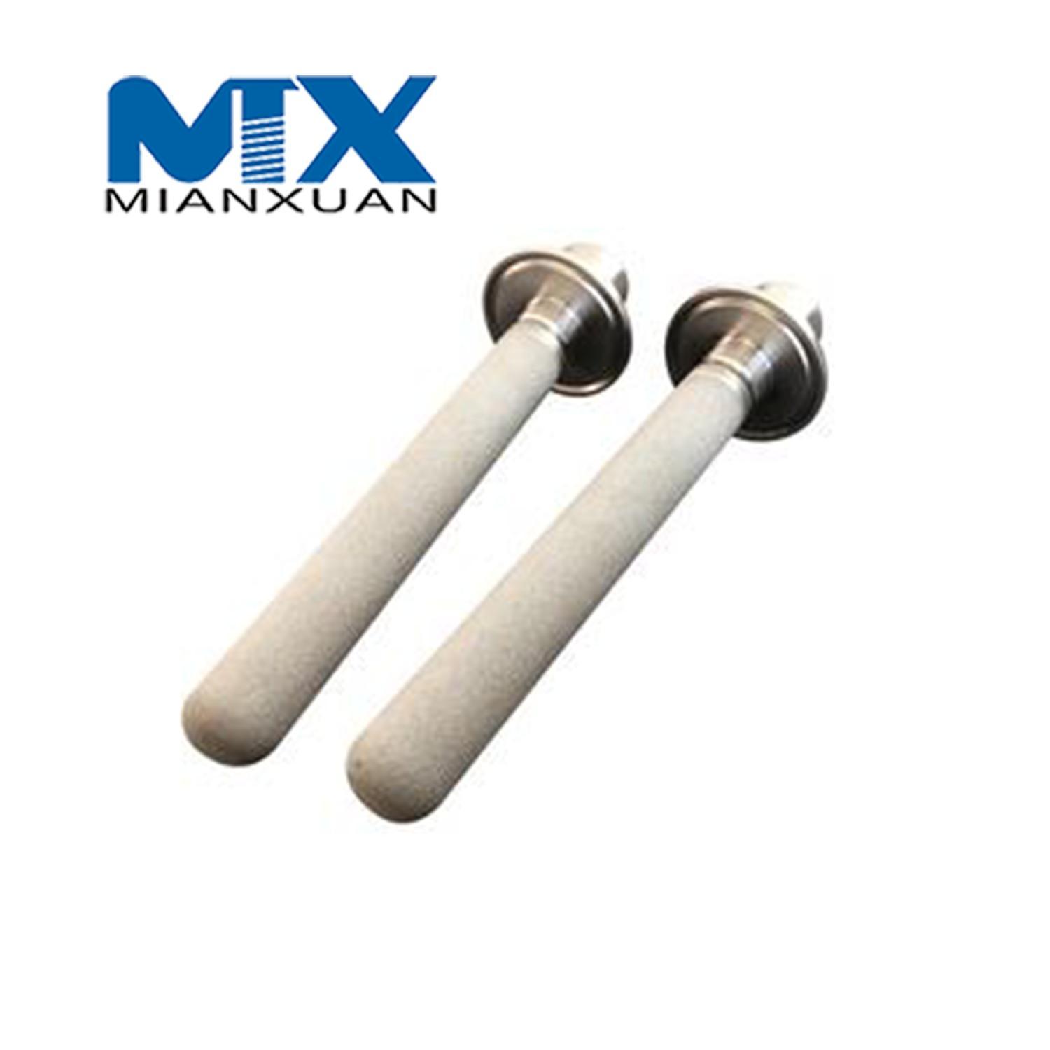 Accesorios de piedra de carbonatación 316L/piedra de difusión para tubos de acero inoxidable sinterizado de 1/8 pulgadas
