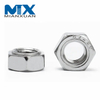 Tuercas Tuercas hexagonales de acero inoxidable de bloqueo