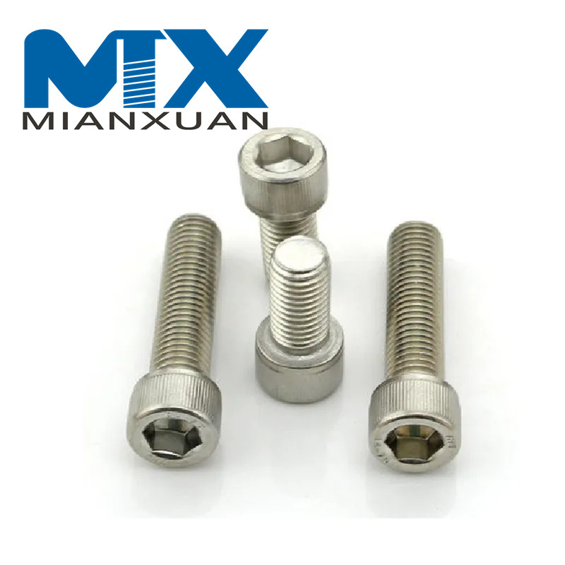 Perno de plástico inoxidable de alta calidad con casquillo hexagonal de cabeza baja