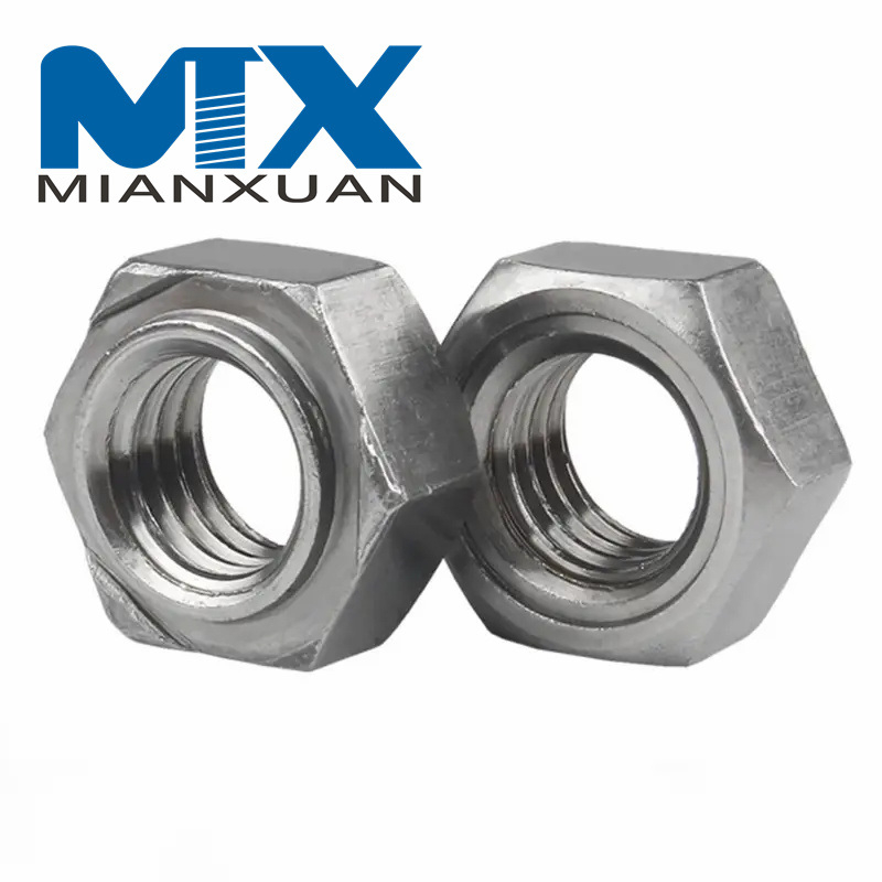 Tuercas de soldadura hexagonales hexagonales por punto de proyección