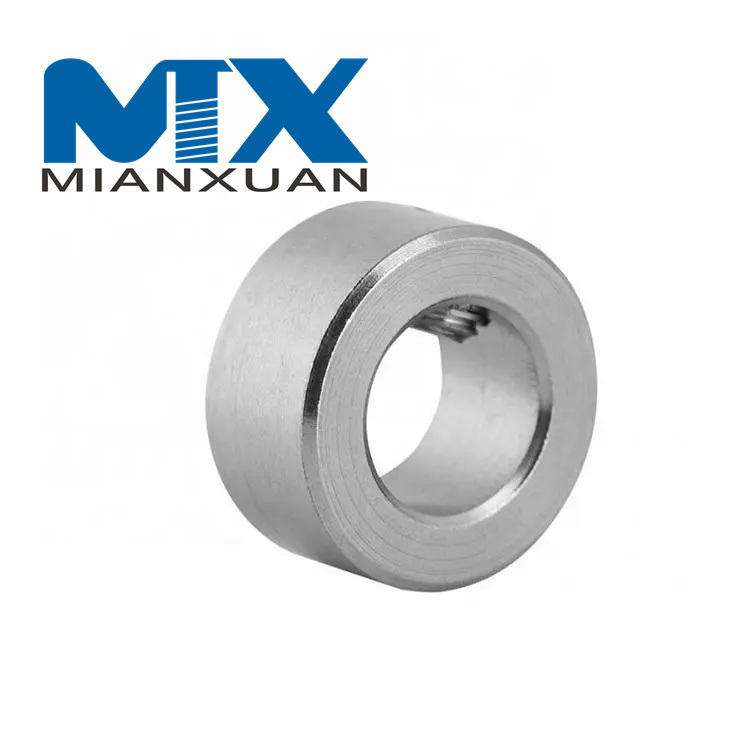 Anillos de ajuste Acero inoxidable 304 316 Tornillo de fijación Collar del eje