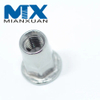 Tuerca de remache ciego medio hexagonal SS304