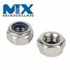 Tuerca de seguridad de nailon DIN985 de acero inoxidable 304 de alta calidad