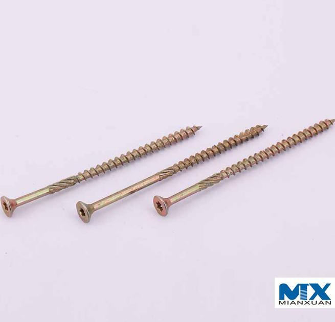 Tornillos largos para aglomerado Torx/pH con cabeza de oblea o cabeza avellanada