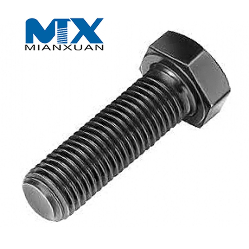 Acero al carbono 4,8 8,8 10,9 12,9 Perno hexagonal de acero dulce ISO4017 Perno hexagonal 4017 M10 M12 M14 M16 M20 HDG Galvanizado en caliente