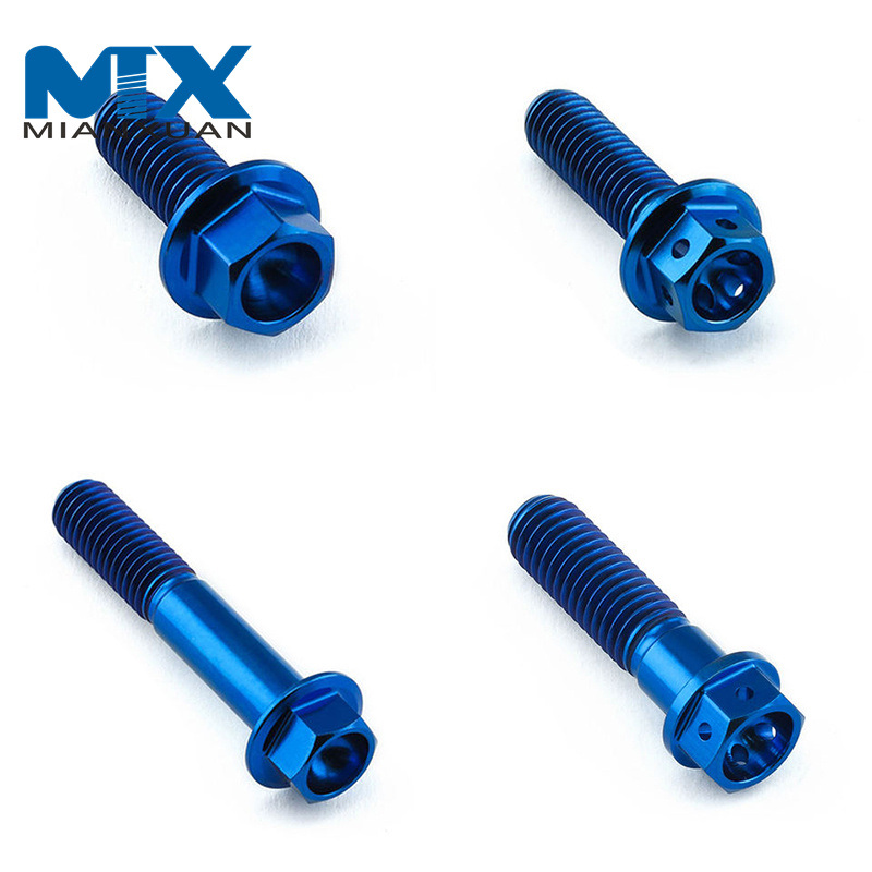 Tornillo de cabeza hexagonal de titanio con tornillo cónico de titanio DIN912 Baoji Engin