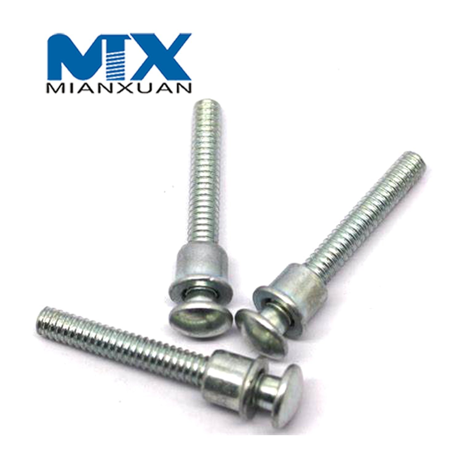 Tuerca anular de cabeza de brasero de zinc HDG de acero inoxidable con cuello