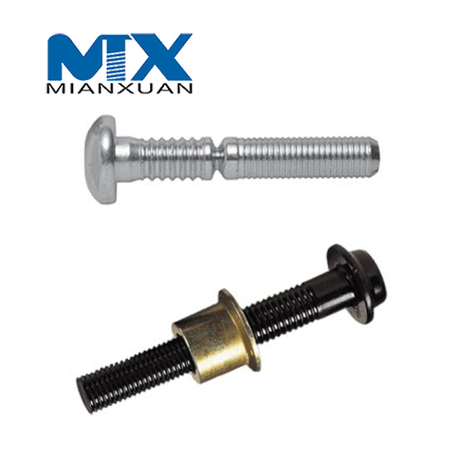 Tuerca anular de cabeza de brasero de zinc HDG de acero inoxidable con cuello