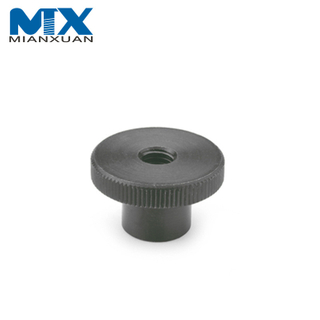 Tuercas moleteadas de acero al carbono galvanizadas M3 M4 M5 M6 DIN466