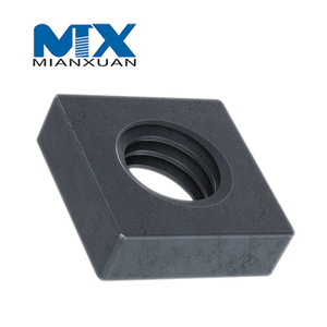 Acero al carbono 4,8 8,8 10,9 12,9 Tuerca cuadrada de acero dulce DIN 562 557 Tuerca cuadrada DIN557 DIN562 M3 M4 M5 M6 M8 HDG Galvanizado en caliente