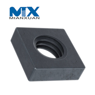 Acero al carbono 4,8 8,8 10,9 12,9 Tuerca cuadrada de acero dulce DIN 562 557 Tuerca cuadrada DIN557 DIN562 M3 M4 M5 M6 M8 HDG Galvanizado en caliente