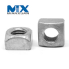 Acero al carbono 4,8 8,8 10,9 12,9 Tuerca cuadrada de acero dulce DIN 562 557 Tuerca cuadrada DIN557 DIN562 M12 M14 M16 M20 HDG Galvanizado en caliente