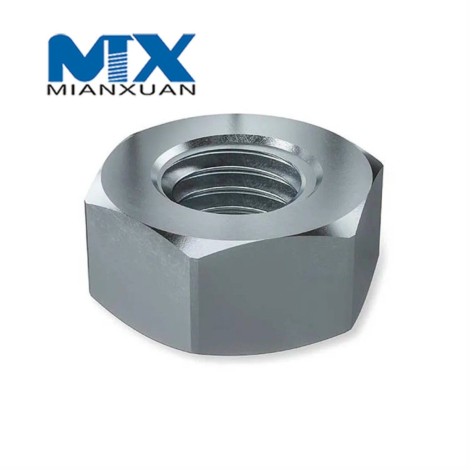 Inoxidable A2 A4 304 316 A2-70 A2-80 Tuerca hexagonal ISO4032 Tuerca hexagonal 4032 M24 M30 M36 M42 M48