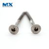Original Tornillos de seguridad de cabeza plana Pin-in-Torx de acero