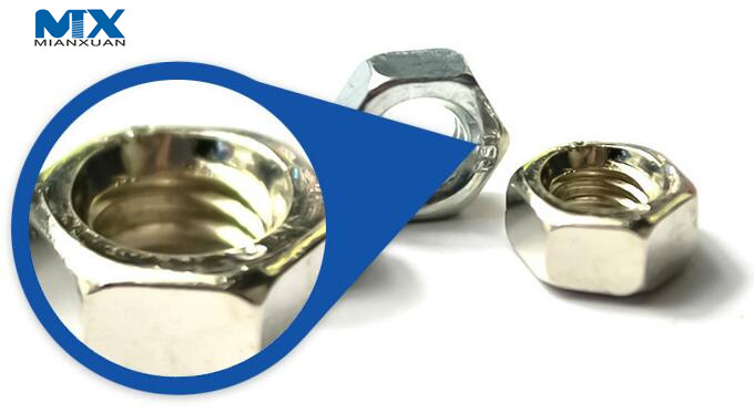 Tuercas hexagonales ANSI ASME para construcción
