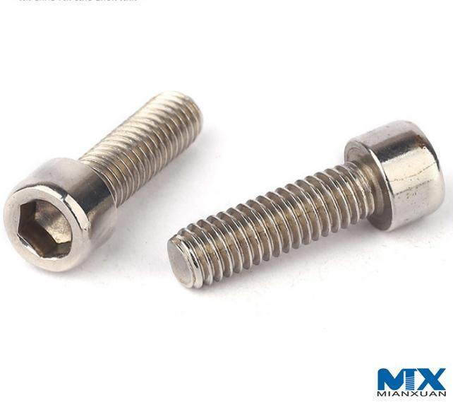 Tornillos de cabeza de queso con casquillo hexagonal