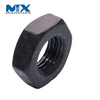 Tuerca hexagonal DIN439 Acero al carbono Fabricante estándar Zinc negro