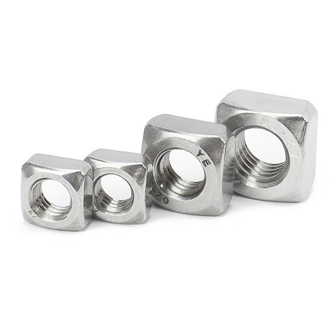 Tuercas cuadradas de acero inoxidable para muebles