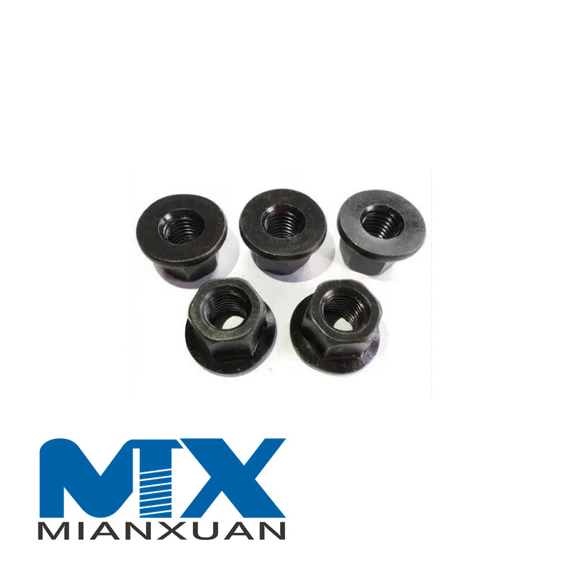 Tuercas hexagonales soldadas por puntos con brida