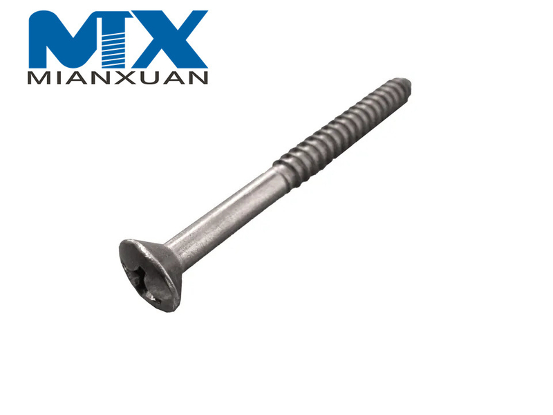 Tornillos para madera de varilla gruesa Tornillos combinados