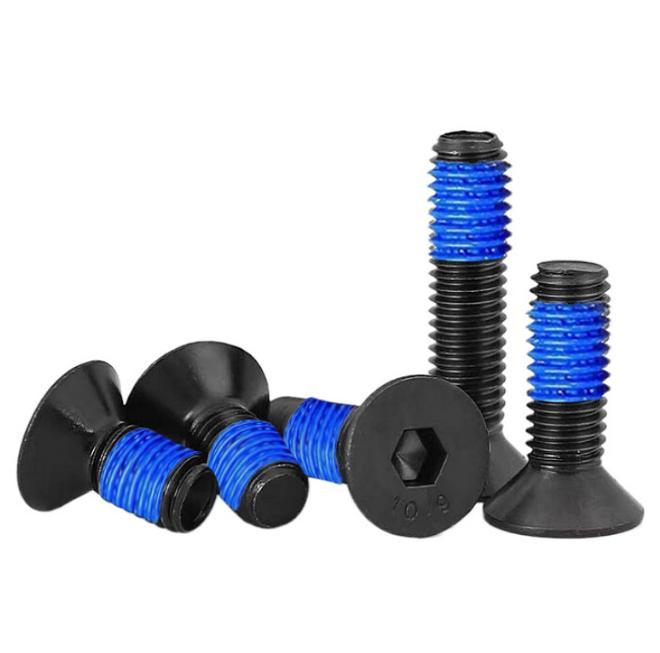 Tornillos o Pernos con Nyloc Blue
