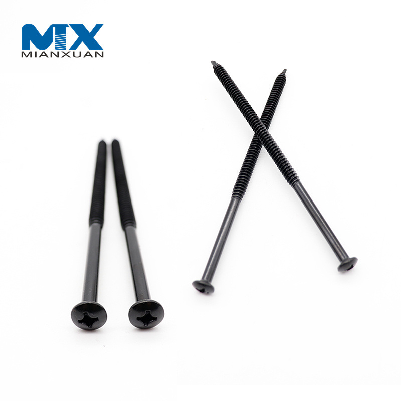 Tornillo para Fosfato Negro o Gris con Rosca Gruesa Fina