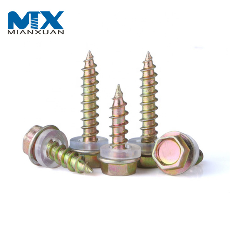 Precio competitivo directamente de fábrica, brida de cabeza hexagonal de acero inoxidable, tornillo autorroscante DIN6928