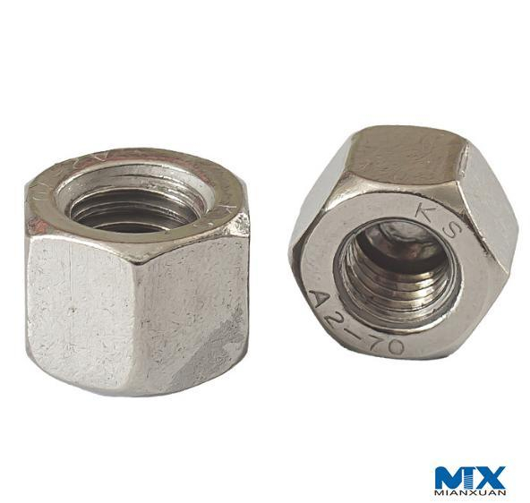 Tuercas ciegas hexagonales, tipo bajo