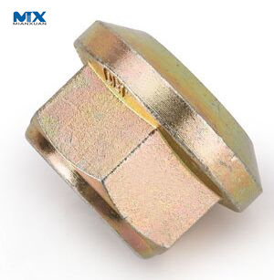 Tuercas hexagonales especiales con brida para ruedas
