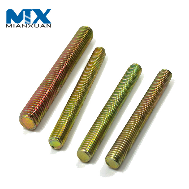 4,8 8,8 10,9 Barra roscada completa de acero inoxidable SS304 DIN976-1 Varillas de rosca