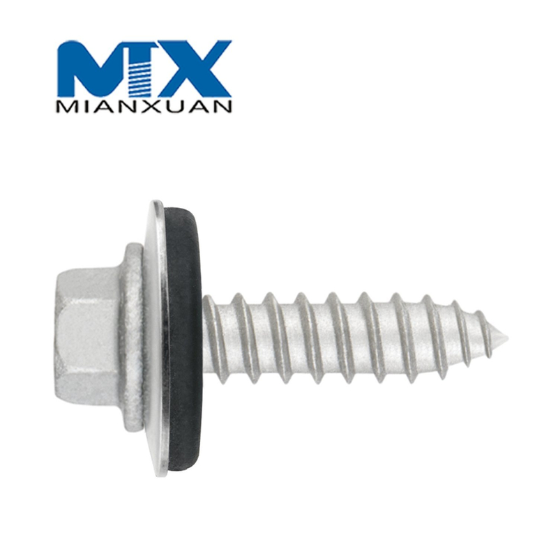 Tornillo bimetálico Autoperforante Tornillo autorroscante bimetálico con EPDM
