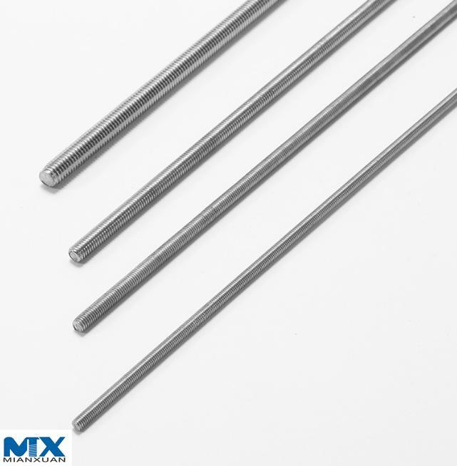 Varillas roscadas de acero inoxidable B8/B8m