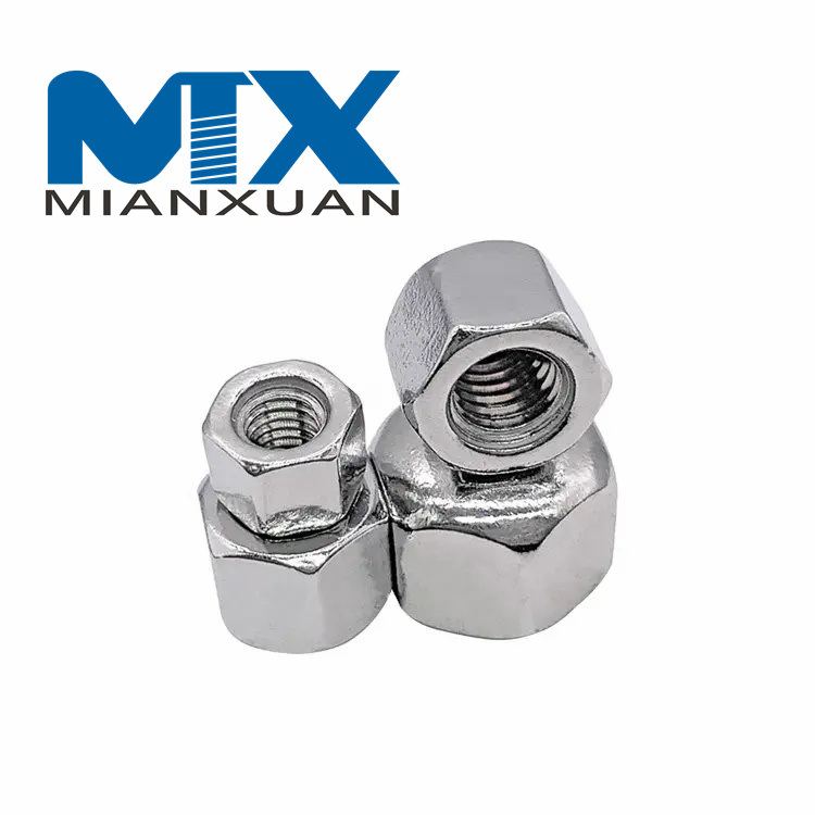 Tuercas hexagonales de acero inoxidable DIN917