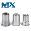 Tuerca remachable Nutsert Rivnut con cuerpo moleteado