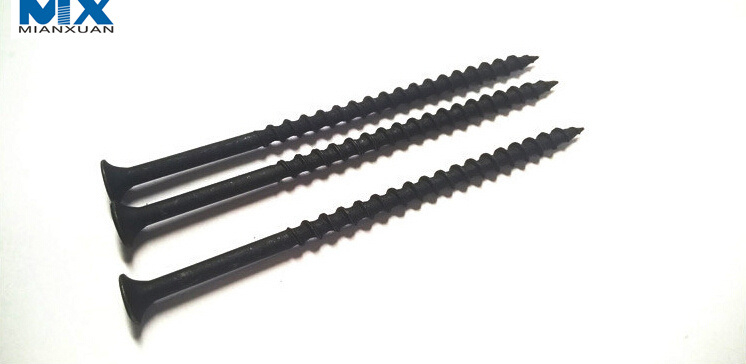 Tornillos para paneles de yeso de doble rosca con cabeza de corneta