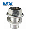 Tornillo con tapón macho para tubo conector hexagonal de óxido negro de alta resistencia a la tracción