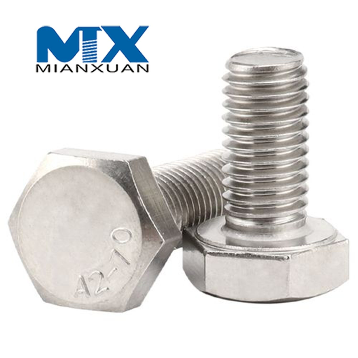Acero al carbono 4,8 8,8 10,9 12,9 Perno hexagonal de acero dulce ISO4017 Perno hexagonal 4017 M3 M4 M5 M6 M8 HDG Galvanizado en caliente