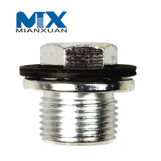 Tapón de drenaje de cárter de aceite de tapón de aluminio CNC de alta calidad