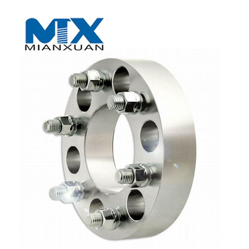 Espaciadores anodizados de rueda de aluminio mecanizados CNC de precisión OEM ODM