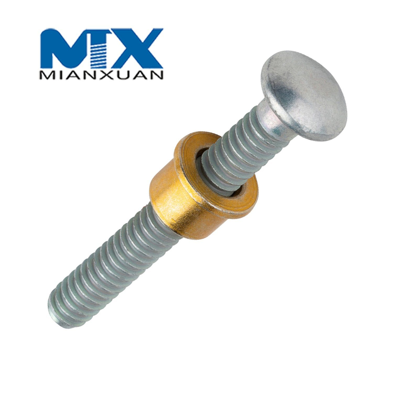 Sujetador Huck Magna-Grip de cabeza avellanada de acero al carbono de acero inoxidable 304