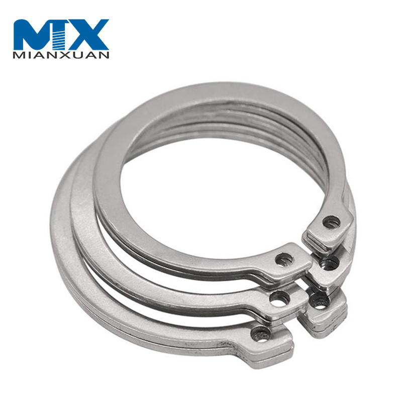 Anillos de retención de presión externos métricos DIN471 para eje