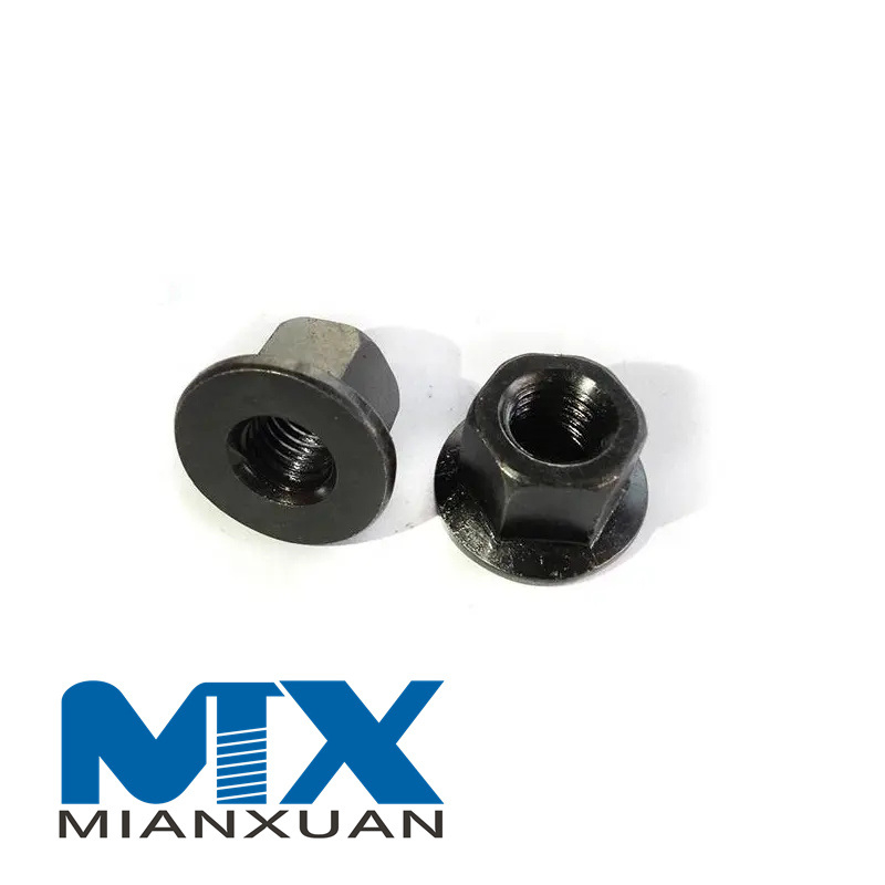 Tuercas hexagonales soldadas por puntos con brida