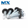 Tornillo autoperforante con cabeza de brida hexagonal de acero inoxidable