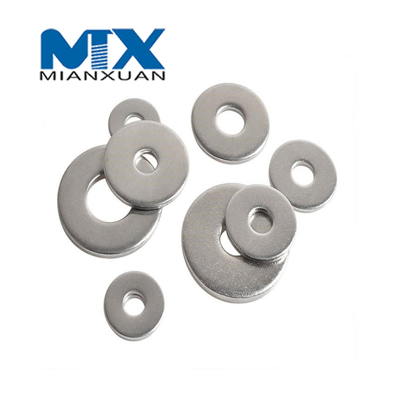 Arandela plana DIN125A Fabricante estándar de acero inoxidable A2 A4 18-8
