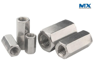 Tuercas de acoplamiento hexagonales de acero inoxidable estándar ASTM ASME Us