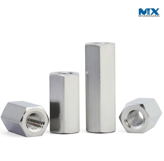 Tuercas de acoplamiento hexagonales de acero inoxidable estándar ASTM ASME Us