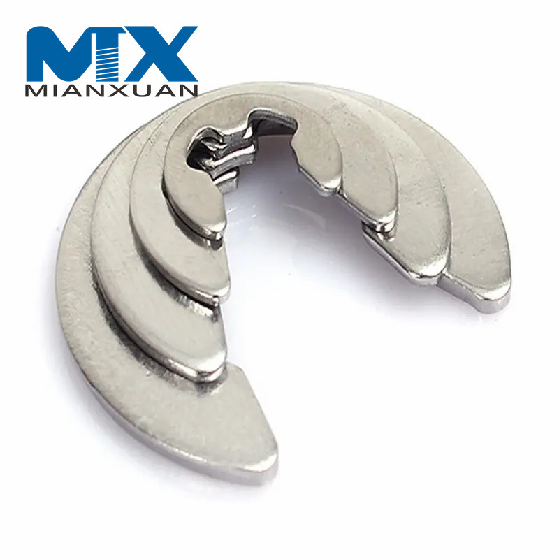 Anillos en E, clips en E para arandela de seguridad del eje