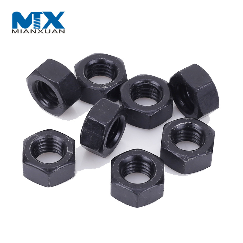 Tuercas hexagonales de acero al carbono y acero inoxidable / DIN934/ISO4032 / ANSI B18.2.2 / ASTM A194 2h