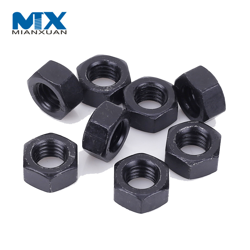 Tuercas hexagonales de acero al carbono y acero inoxidable / DIN934/ISO4032 / ANSI B18.2.2 / ASTM A194 2h